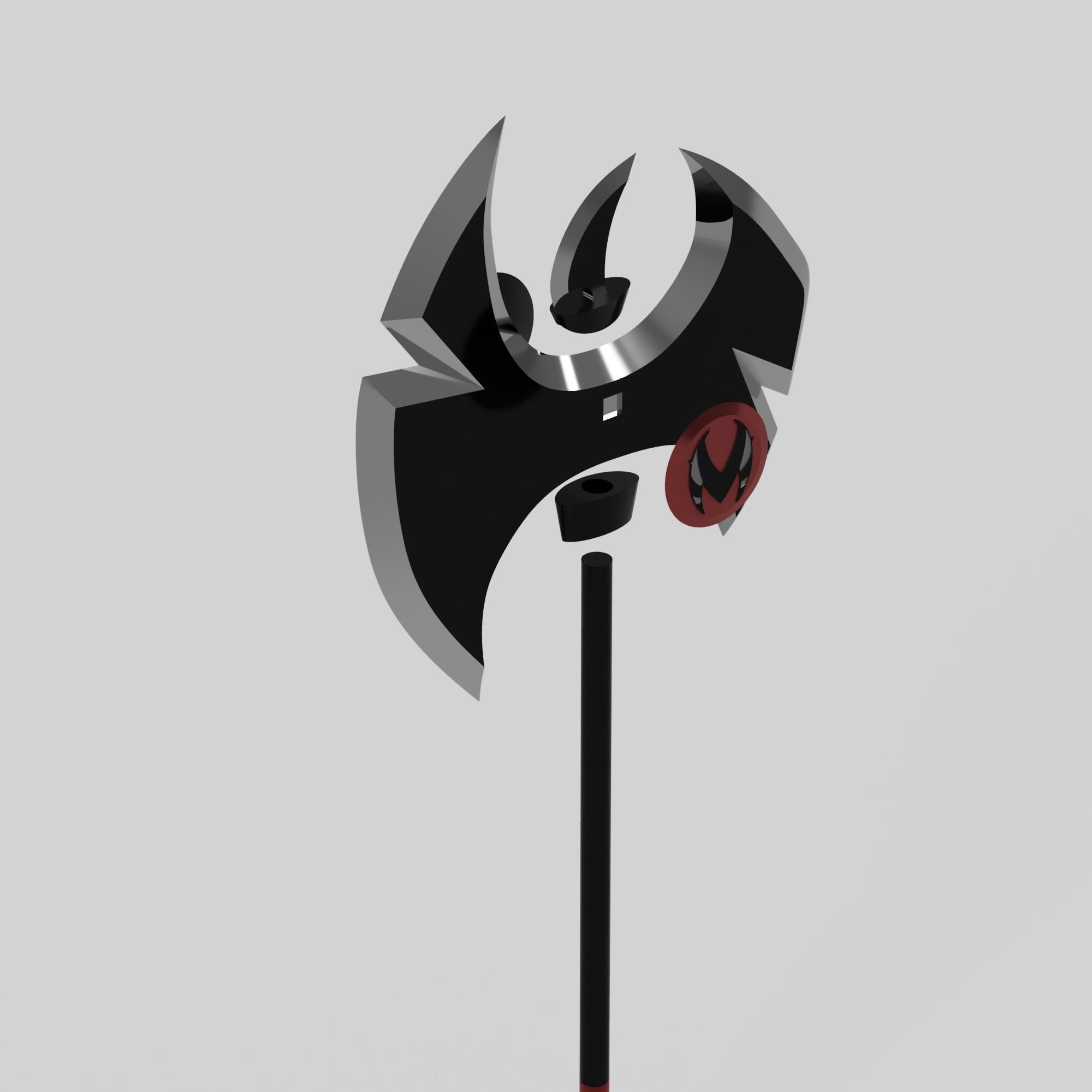 Millies Axe and Knife Weaponry Set 3D print model_4