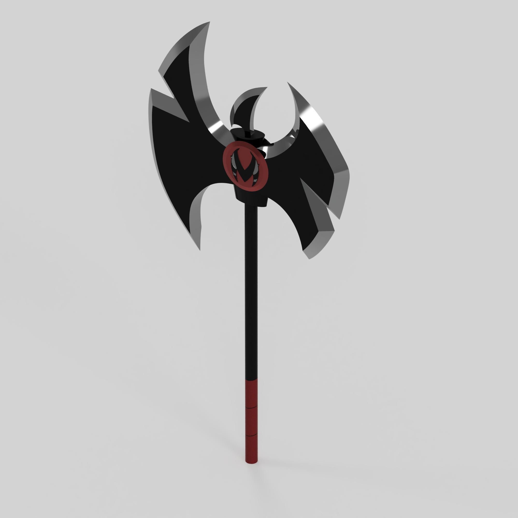 Millies Axe and Knife Weaponry Set 3D print model_2