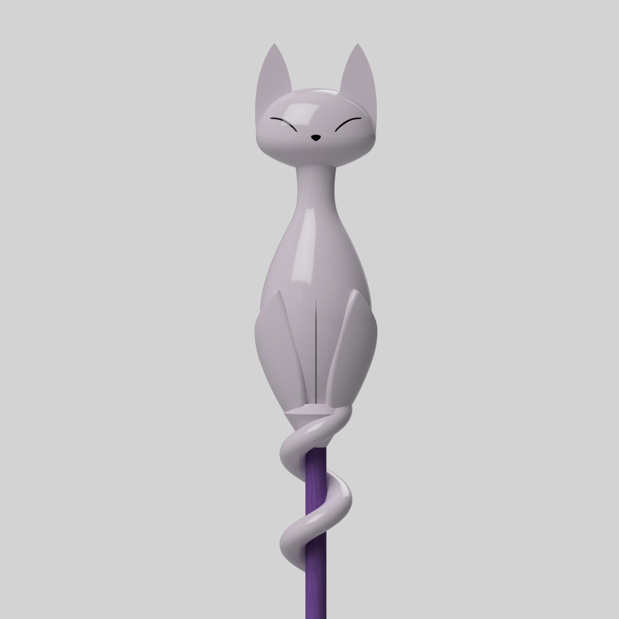 Amitys Staff Ghost 3D print model_1