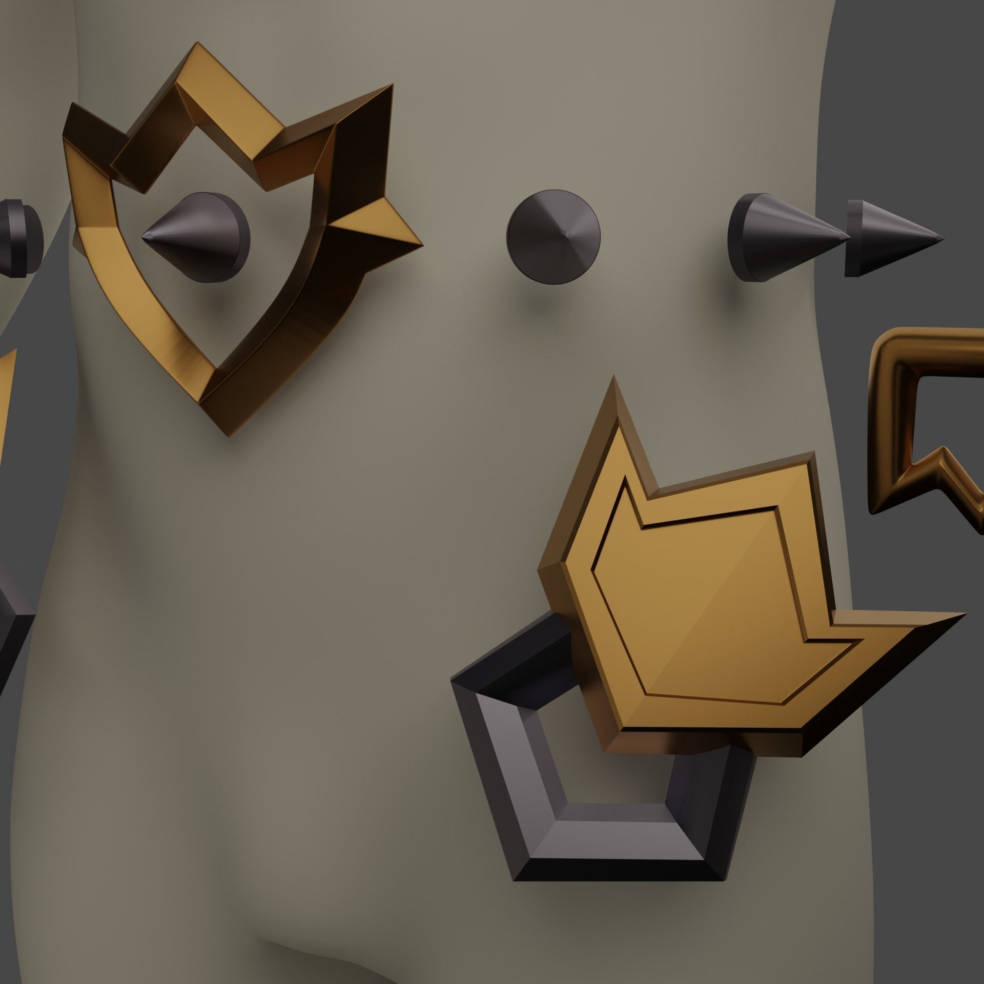 Soul Fighter Sett cosplay league of legends 3D print model 3D print model_2