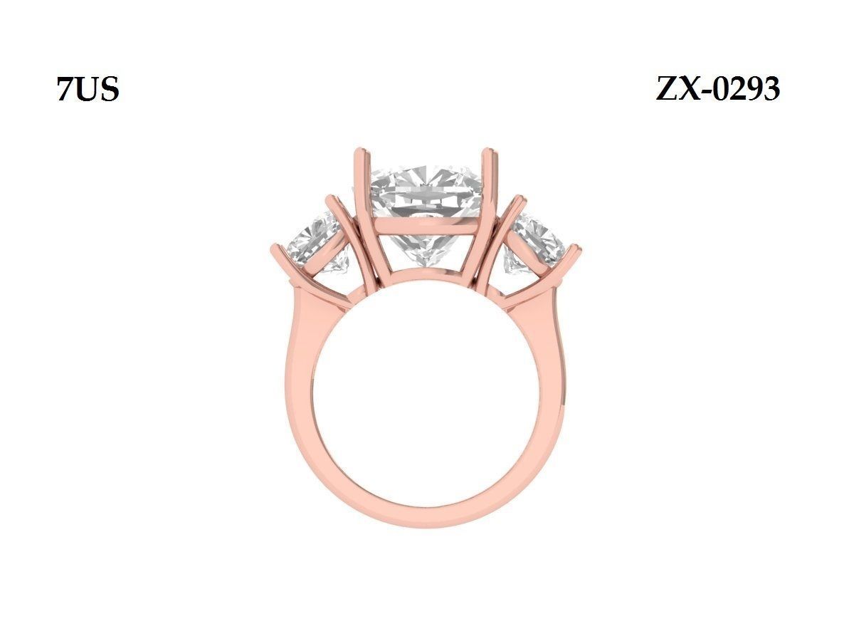 Cushion Ring 3D print model_6