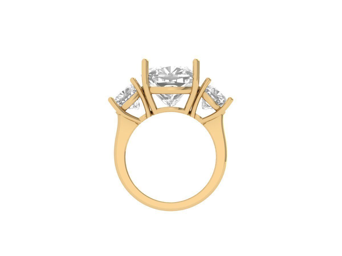 Cushion Ring 3D print model_8