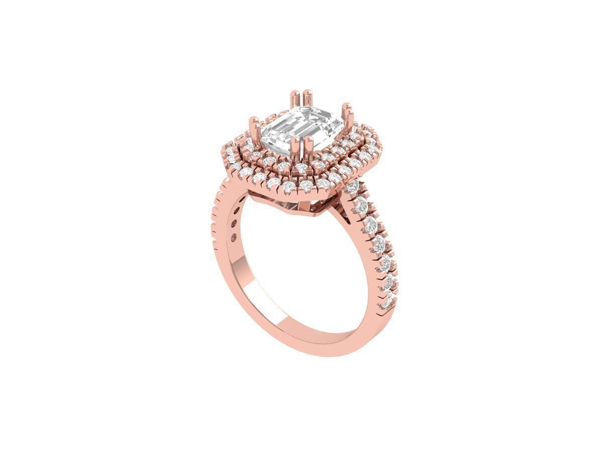 Wedding Ring 3D print model_2