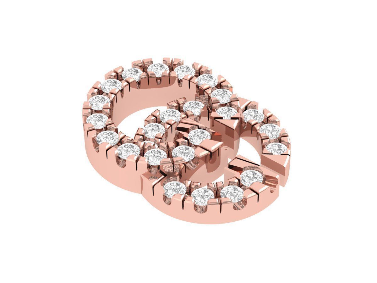 Antiq Earing 3D print model_4