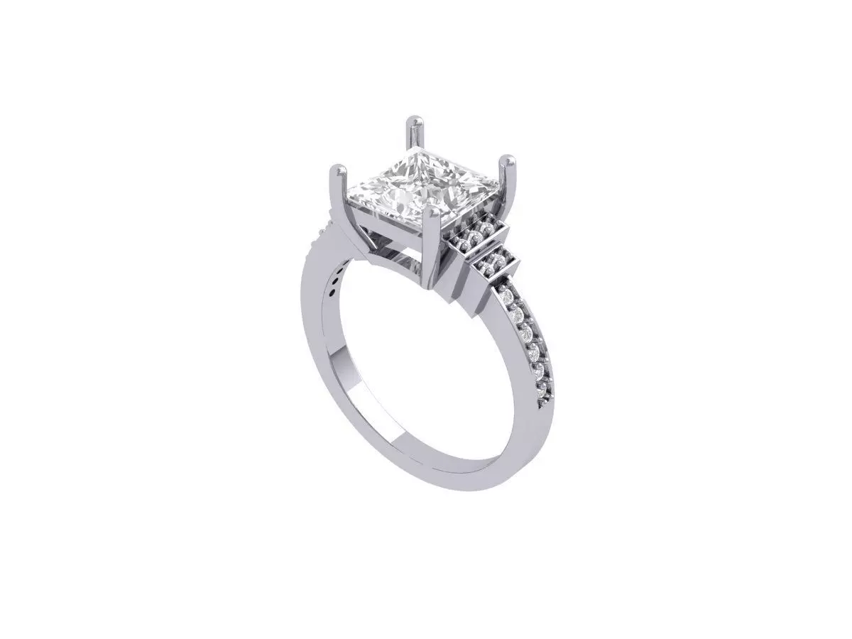 Princess Ring 3D print model