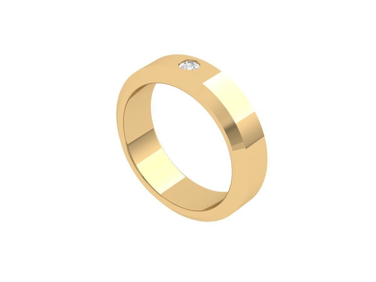 Wedding Ring  3D print model_1