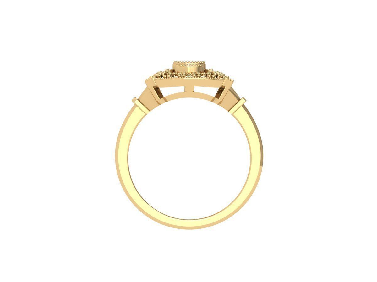 Wedding Ring 3D print model_8