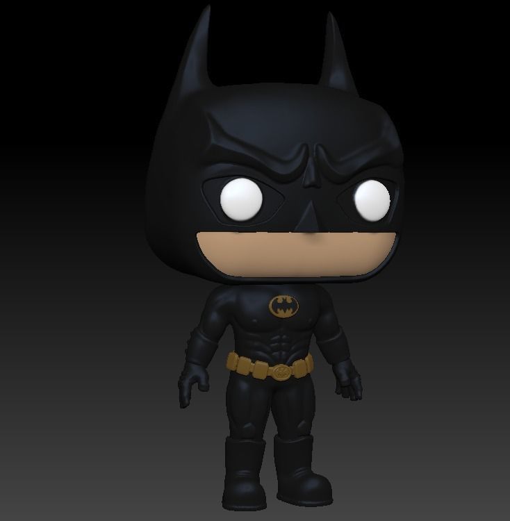 BATMAN FOREVER FUNKO 3D SCULPT 3D model_3