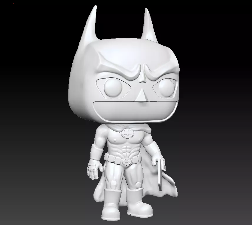 BATMAN FOREVER FUNKO 3D SCULPT 3D model_0
