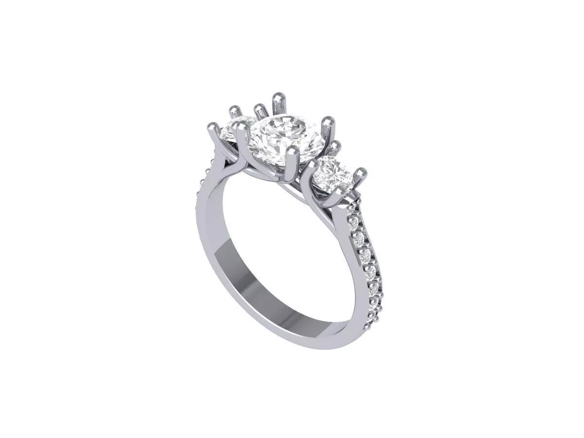 Wedding Ring 3D print model
