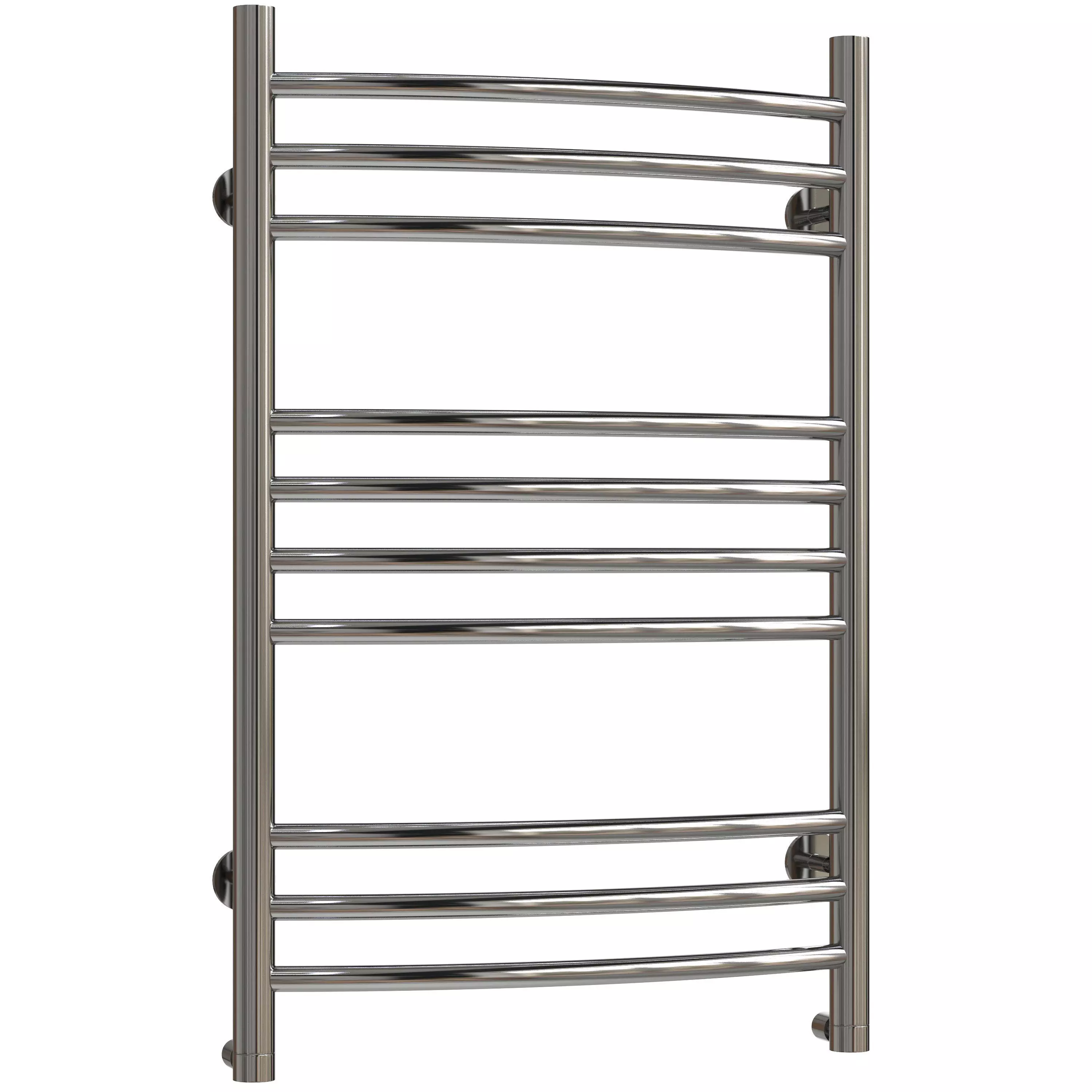 Water heated towel rail Domoterm Calypso P10 50x80 chrome 3D model_0