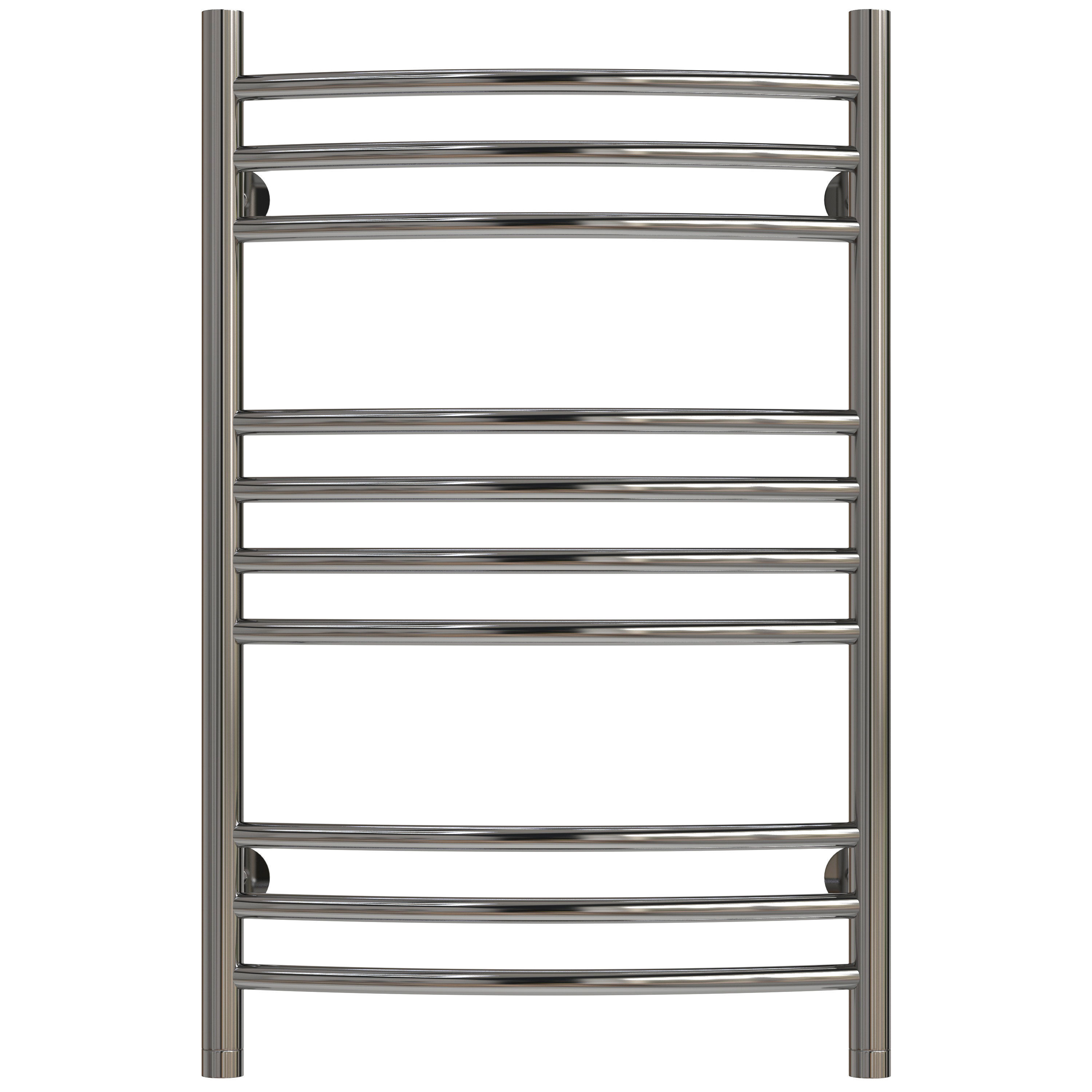 Water heated towel rail Domoterm Calypso P10 50x80 chrome 3D model_1