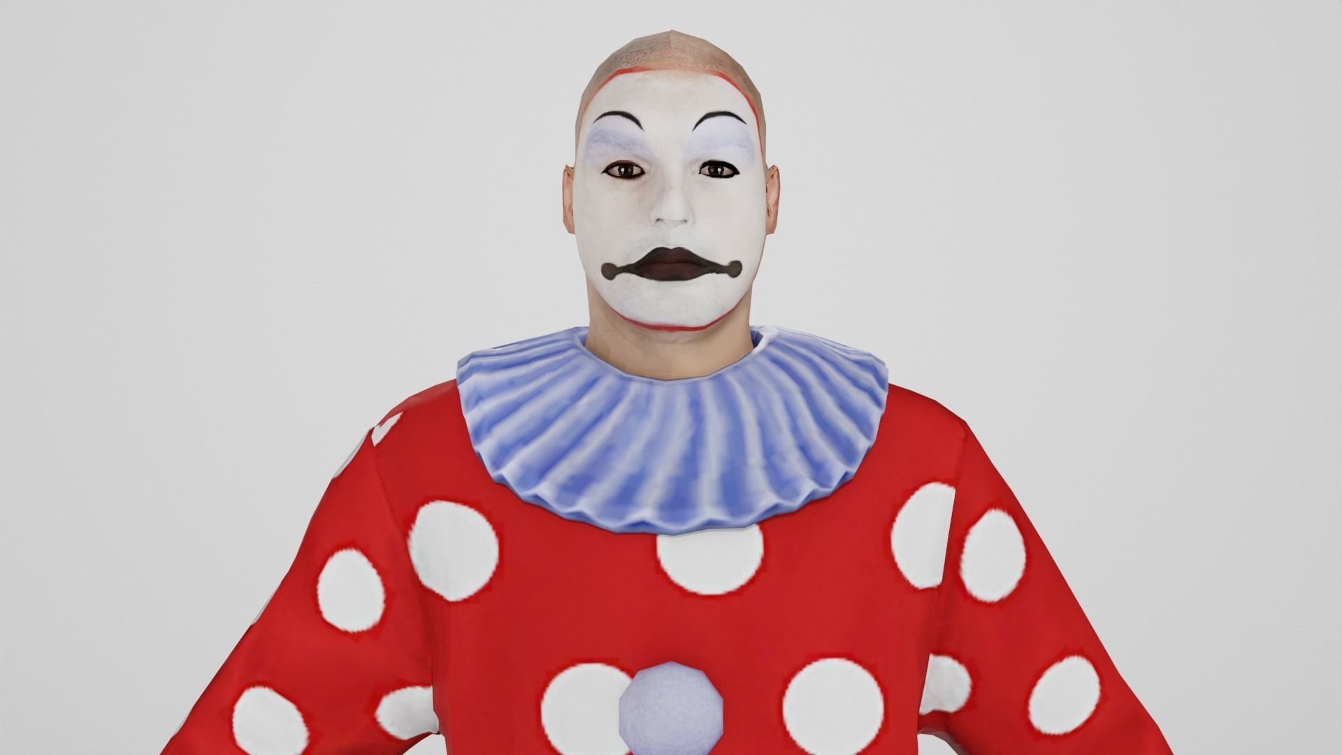 Clown Pack Low-poly 3D model_24