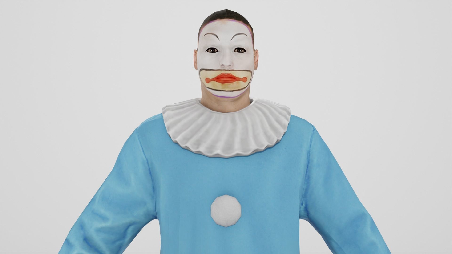 Clown Pack Low-poly 3D model_2