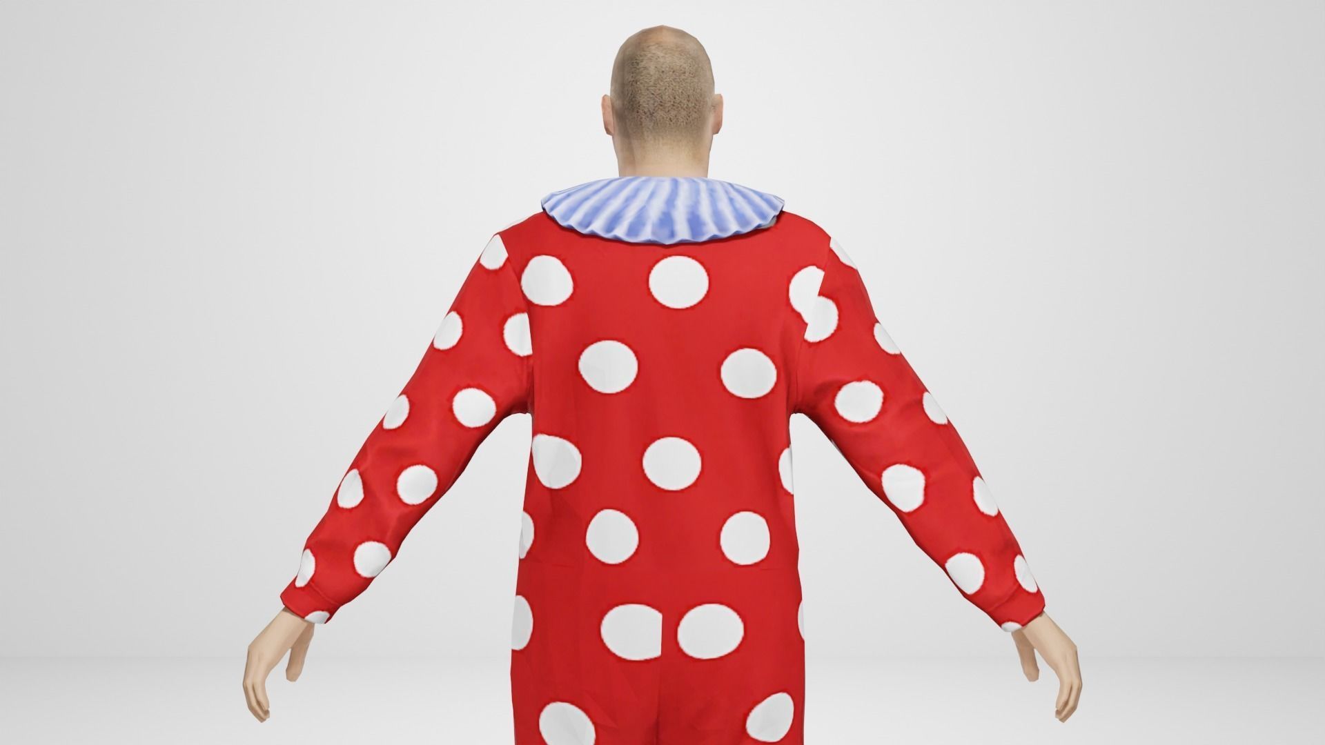 Clown Pack Low-poly 3D model_41