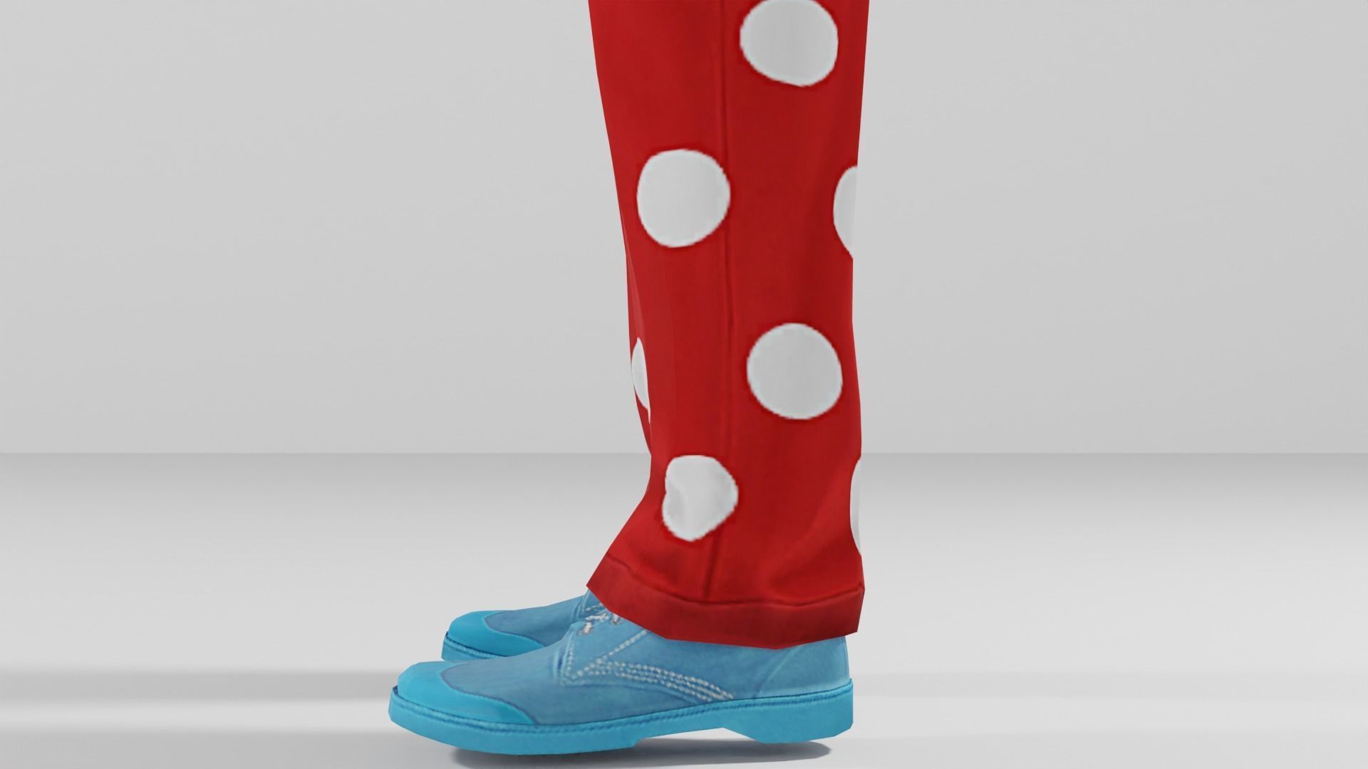 Clown Pack Low-poly 3D model_35