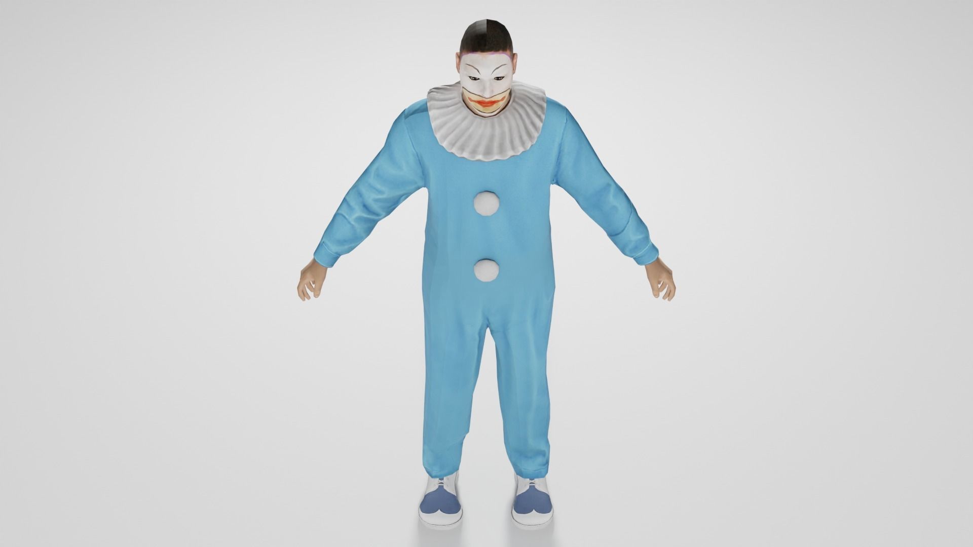 Clown Pack Low-poly 3D model_20