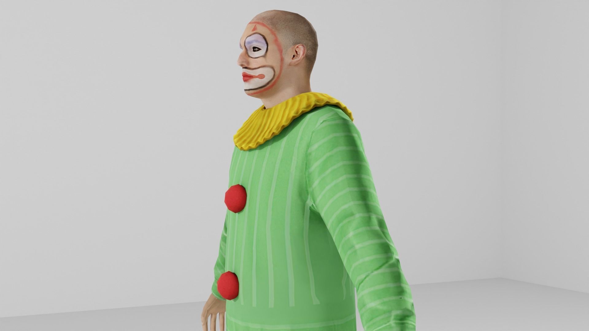 Clown Pack Low-poly 3D model_48