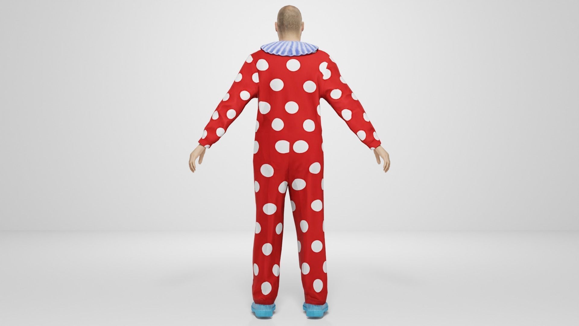 Clown Pack Low-poly 3D model_40