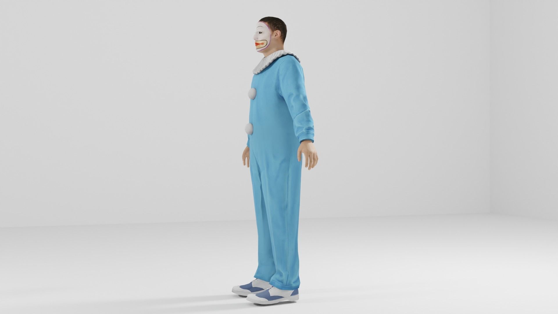 Clown Pack Low-poly 3D model_5