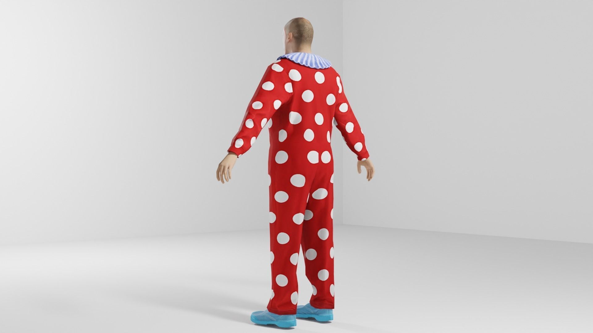 Clown Pack Low-poly 3D model_36