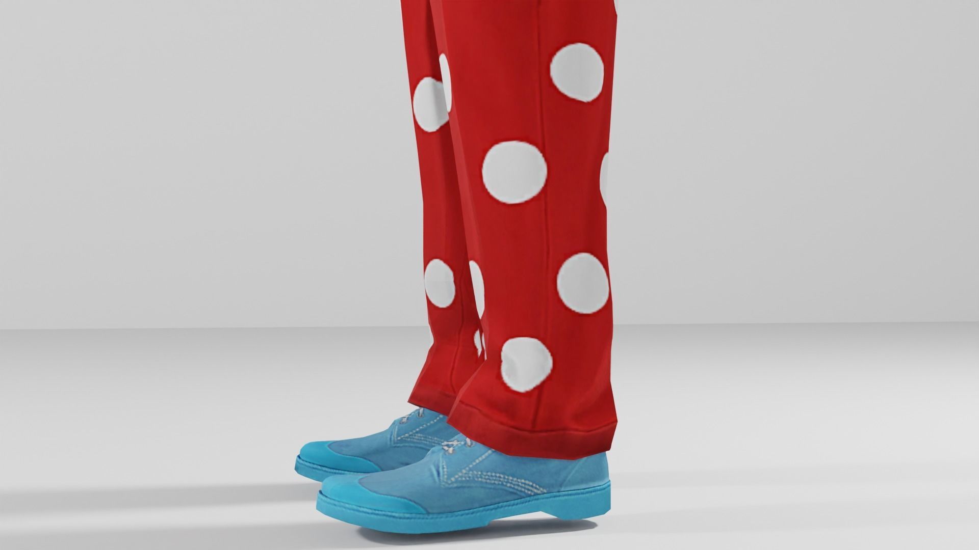 Clown Pack Low-poly 3D model_31