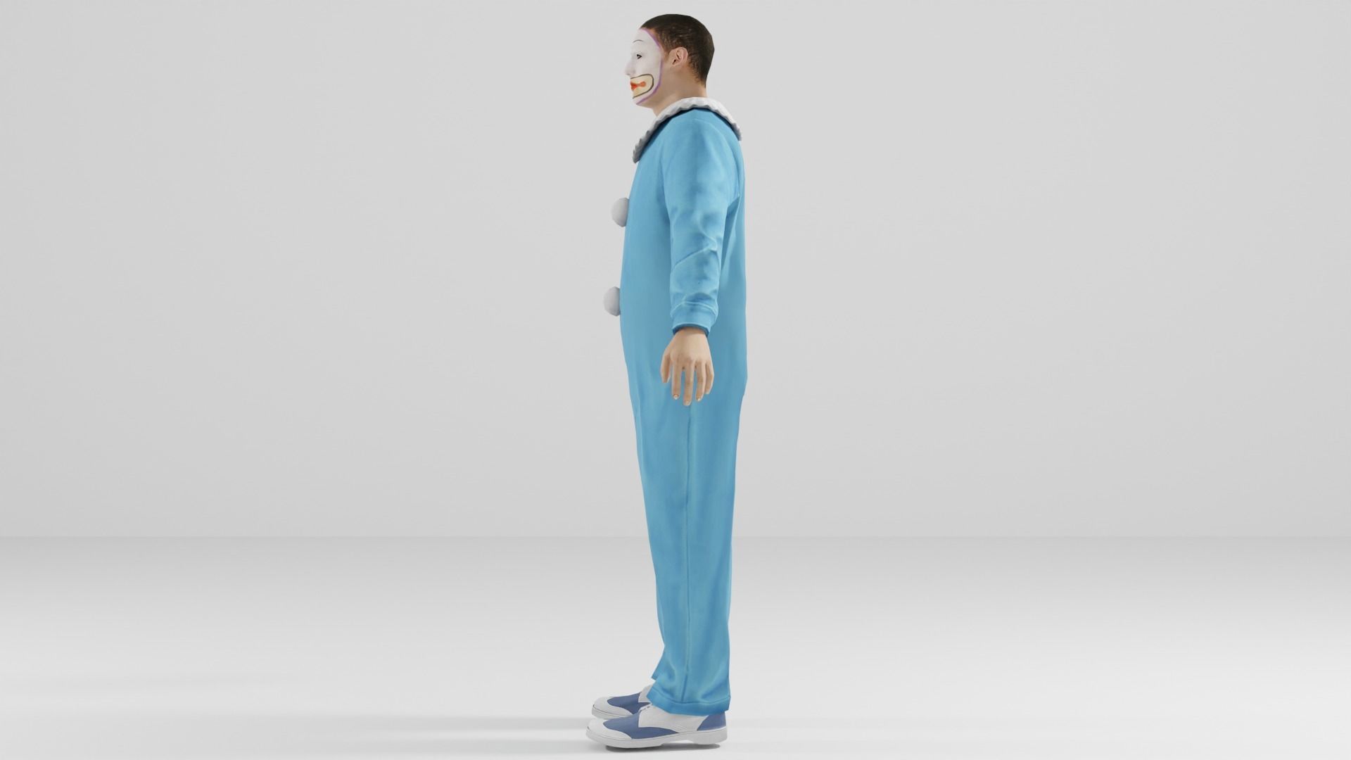 Clown Pack Low-poly 3D model_9