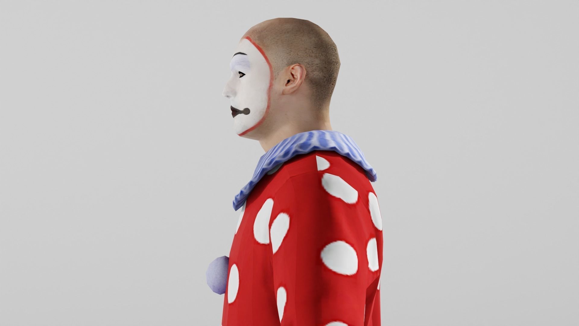 Clown Pack Low-poly 3D model_33