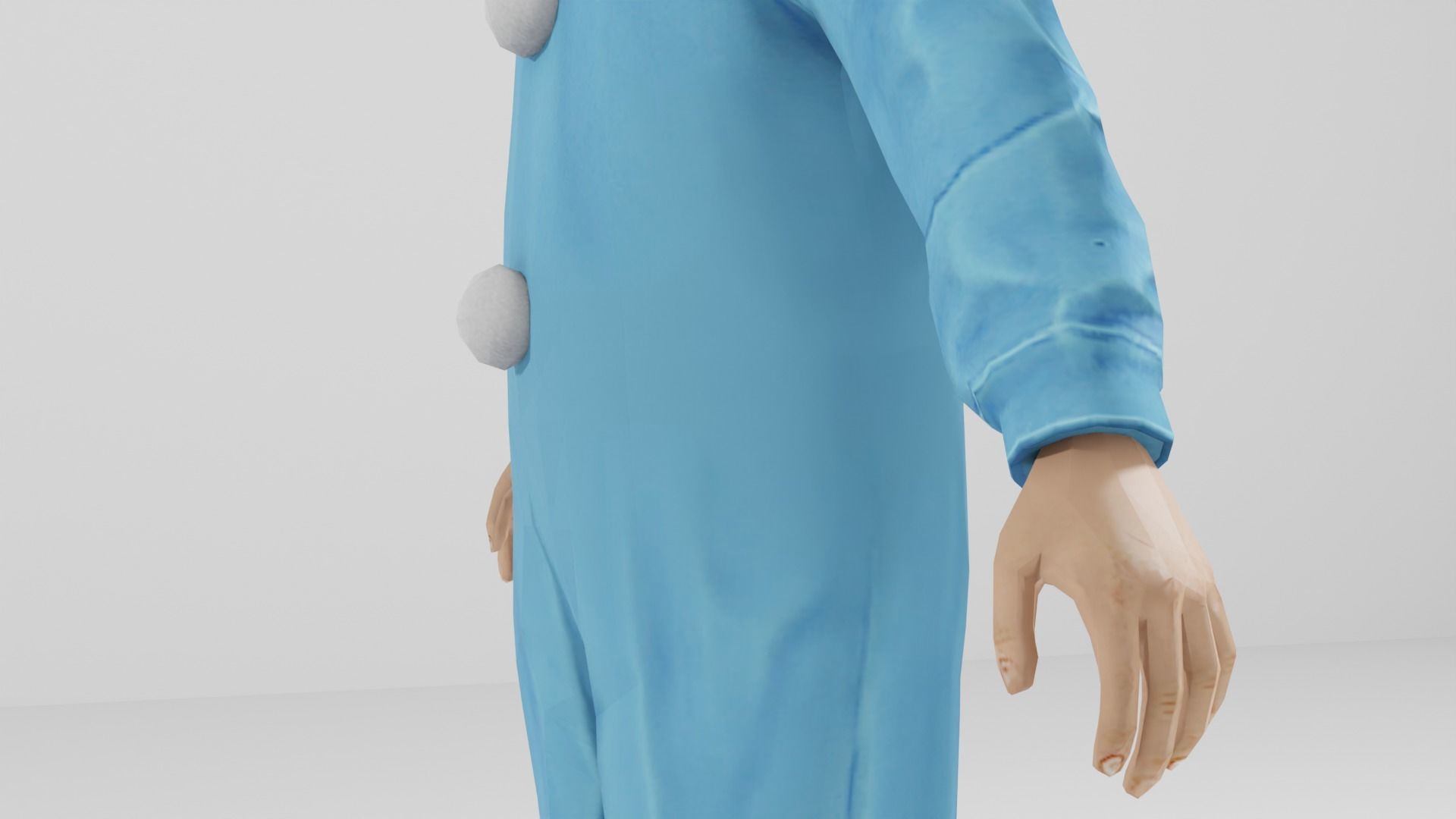 Clown Pack Low-poly 3D model_7