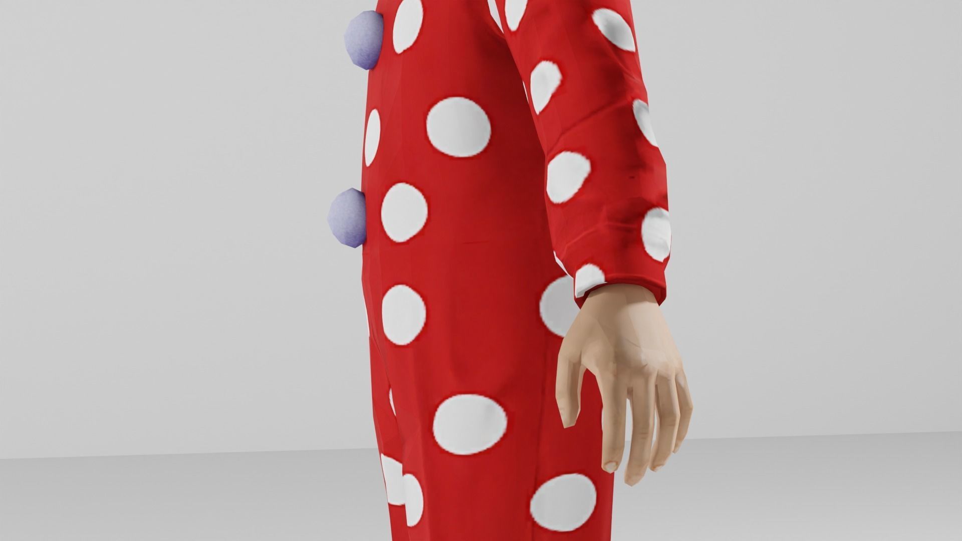 Clown Pack Low-poly 3D model_30