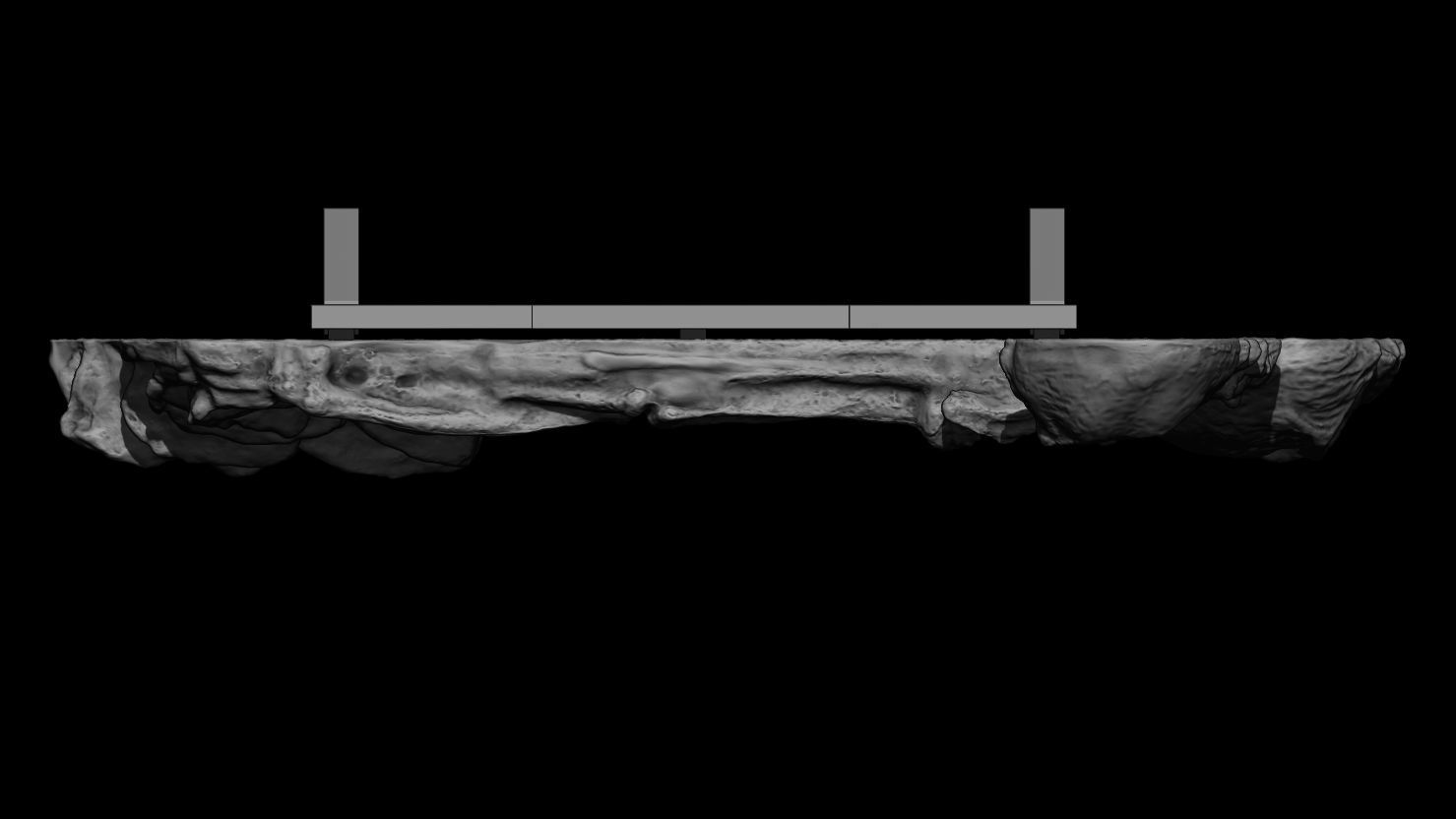 3D PRINTABLE MOVIE MANIACS SMALL POSTER STAND 3D print model_5