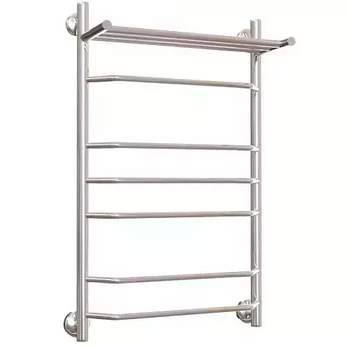 Water heated towel rail EWRIKA Sappho BR3 80x50 with shelf