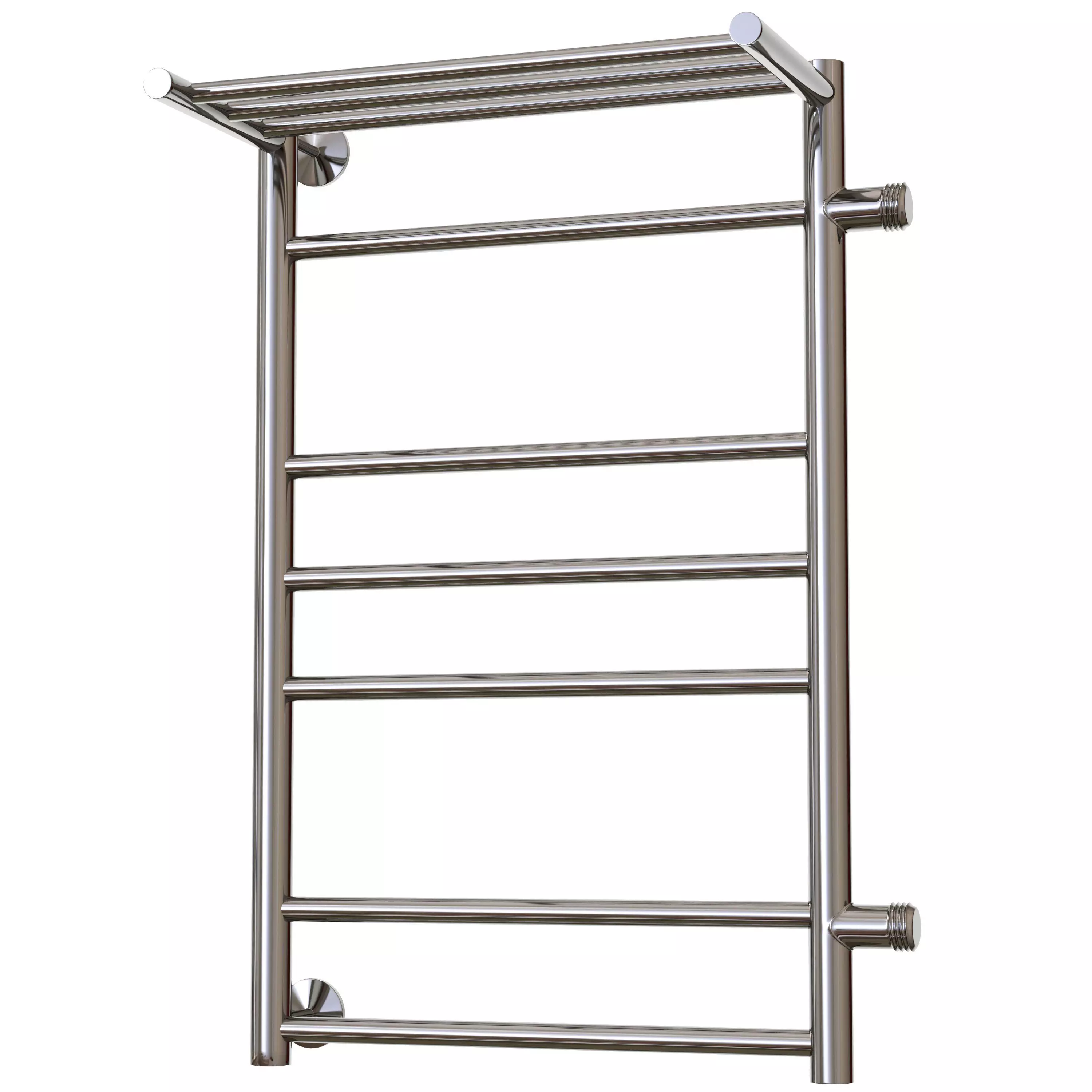 Water heated towel rail Trugor LC Aspect PM 3 R 50x80x50 with 3D model_0