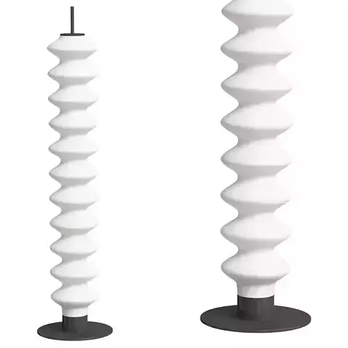 Designer floor lamp Milano by Tubes Radiatori 3D model