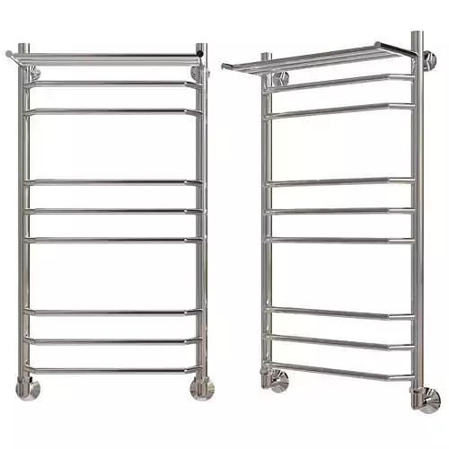 Water heated towel rail EWRIKA Safo BR3 100x50 chrome with