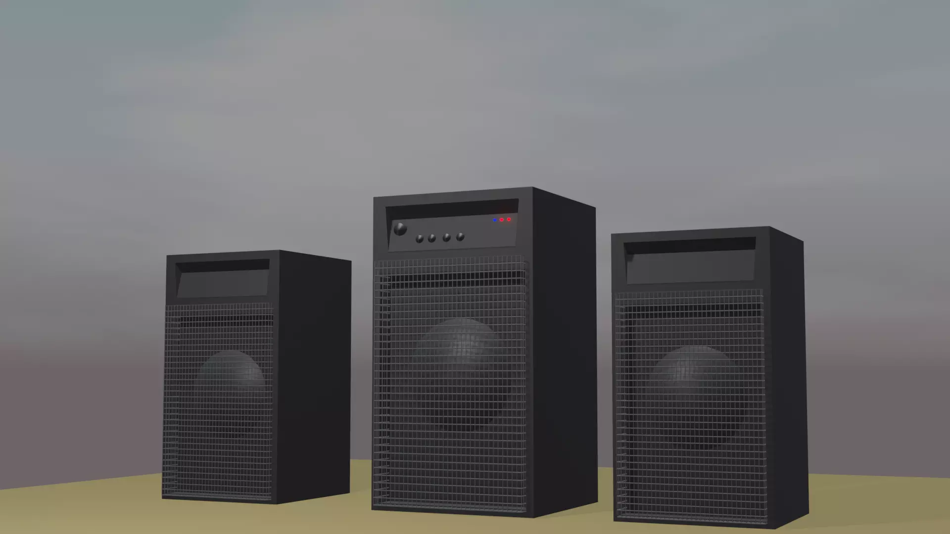 Speaker Free 3D model_0