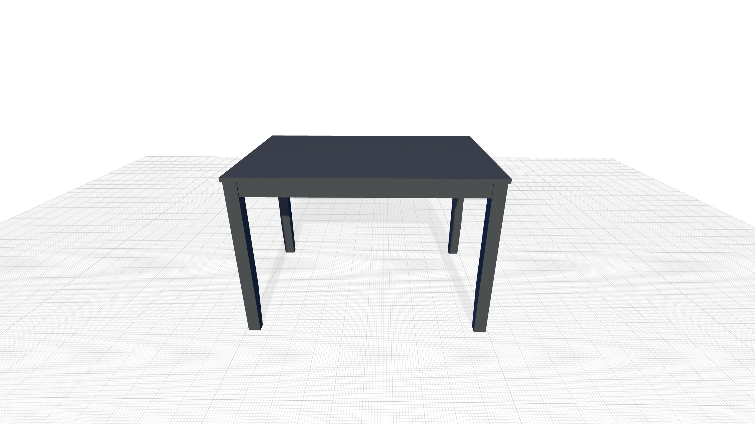 Osborne Extendable Solid Wood Dining Table 3D model_2