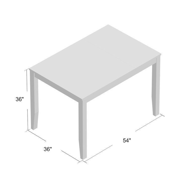 Osborne Extendable Solid Wood Dining Table 3D model_1