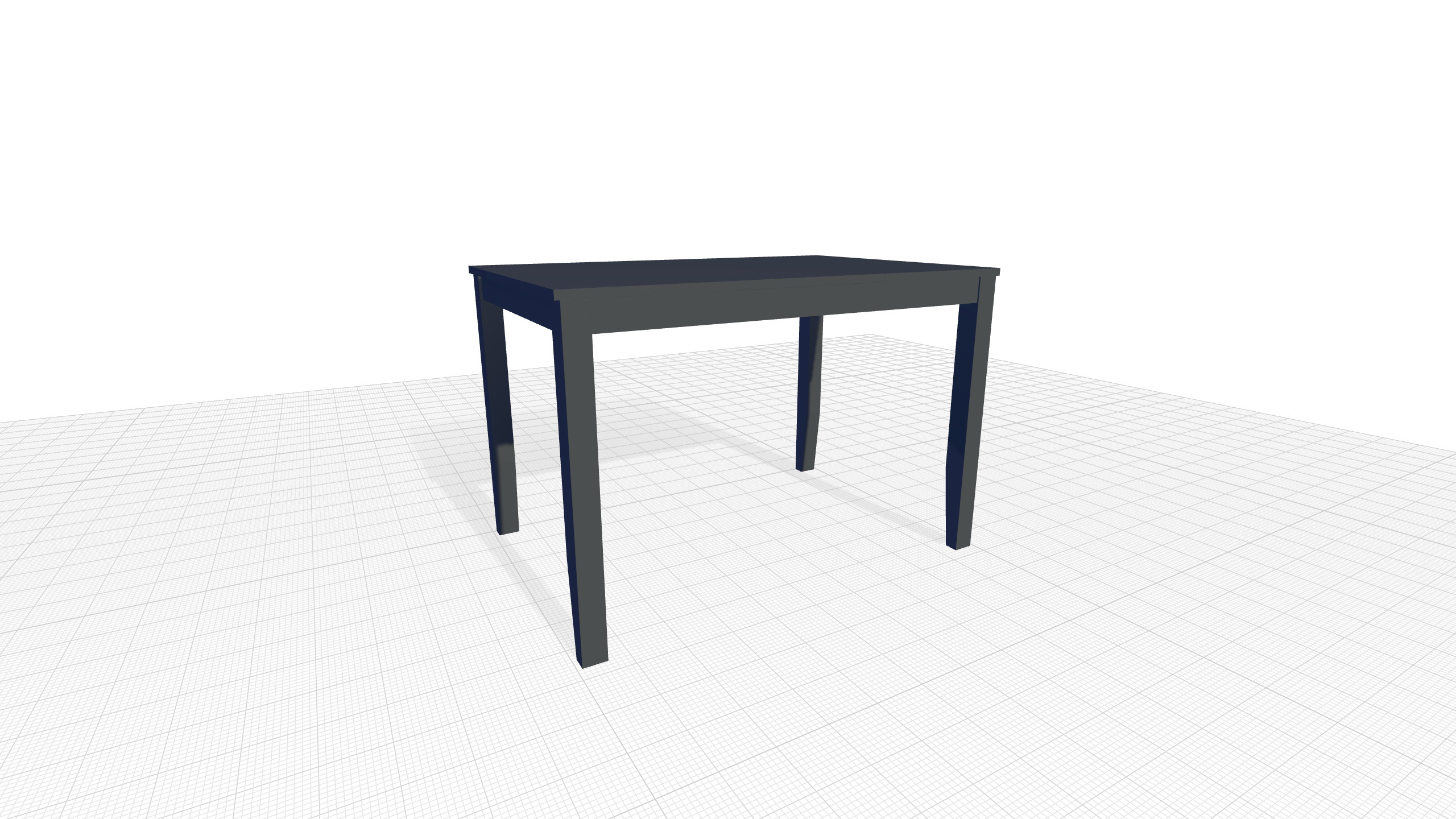 Osborne Extendable Solid Wood Dining Table 3D model_4