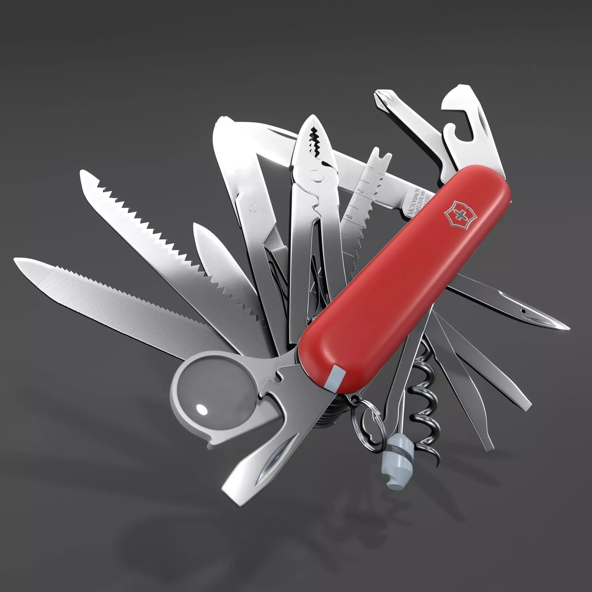 Victorinox SwissChamp Red 1 6795 3D Model 3D model_0