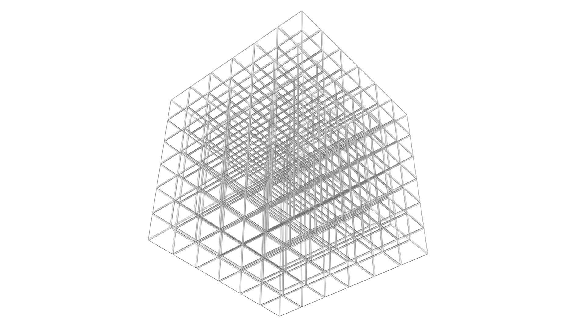 Rubiks Cube 6x6x6 3D model_13