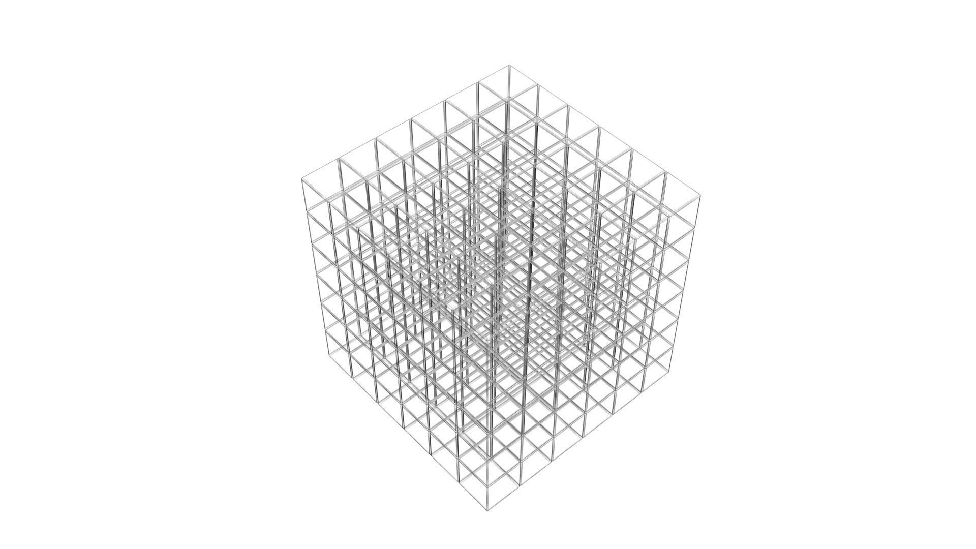 Rubiks Cube 6x6x6 3D model_12