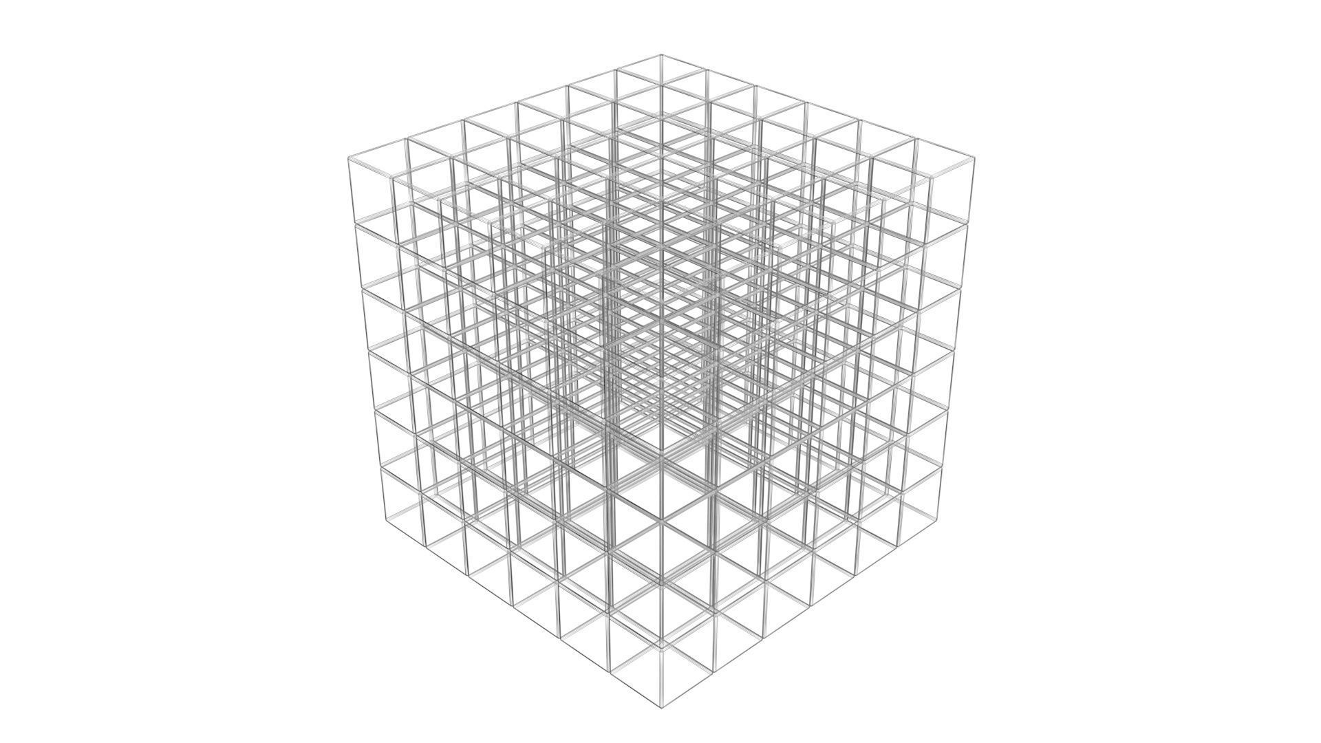 Rubiks Cube 6x6x6 3D model_11