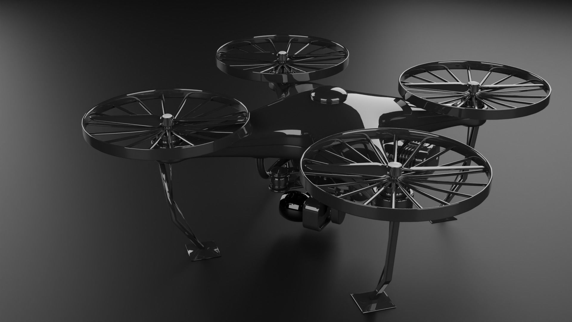 DRONE 3D model_2