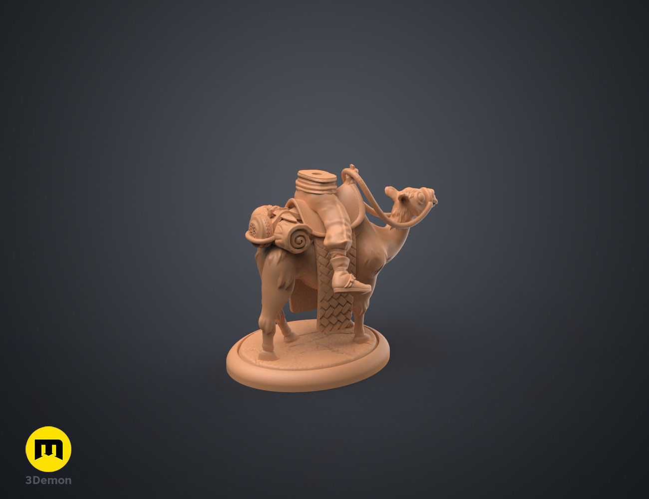 Magnetic DnD Desert Travels Pack 3D print model_6