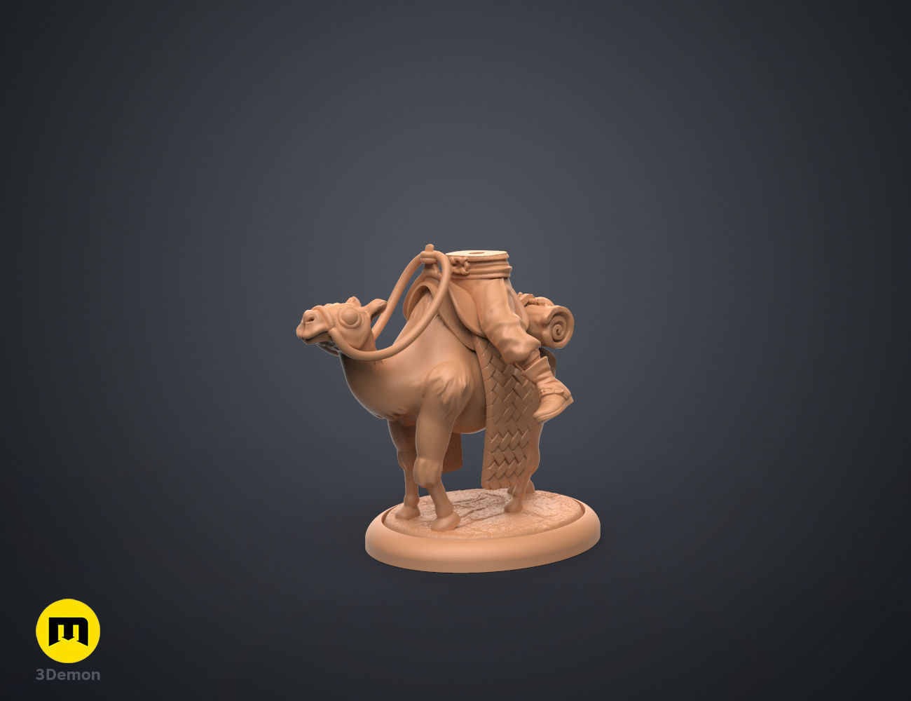 Magnetic DnD Desert Travels Pack 3D print model_3
