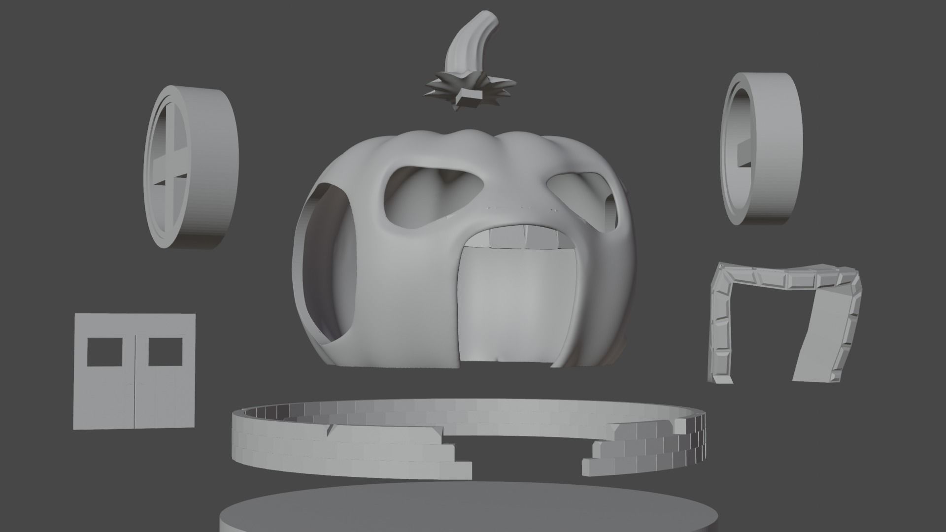Halloween Home 3D print model_5