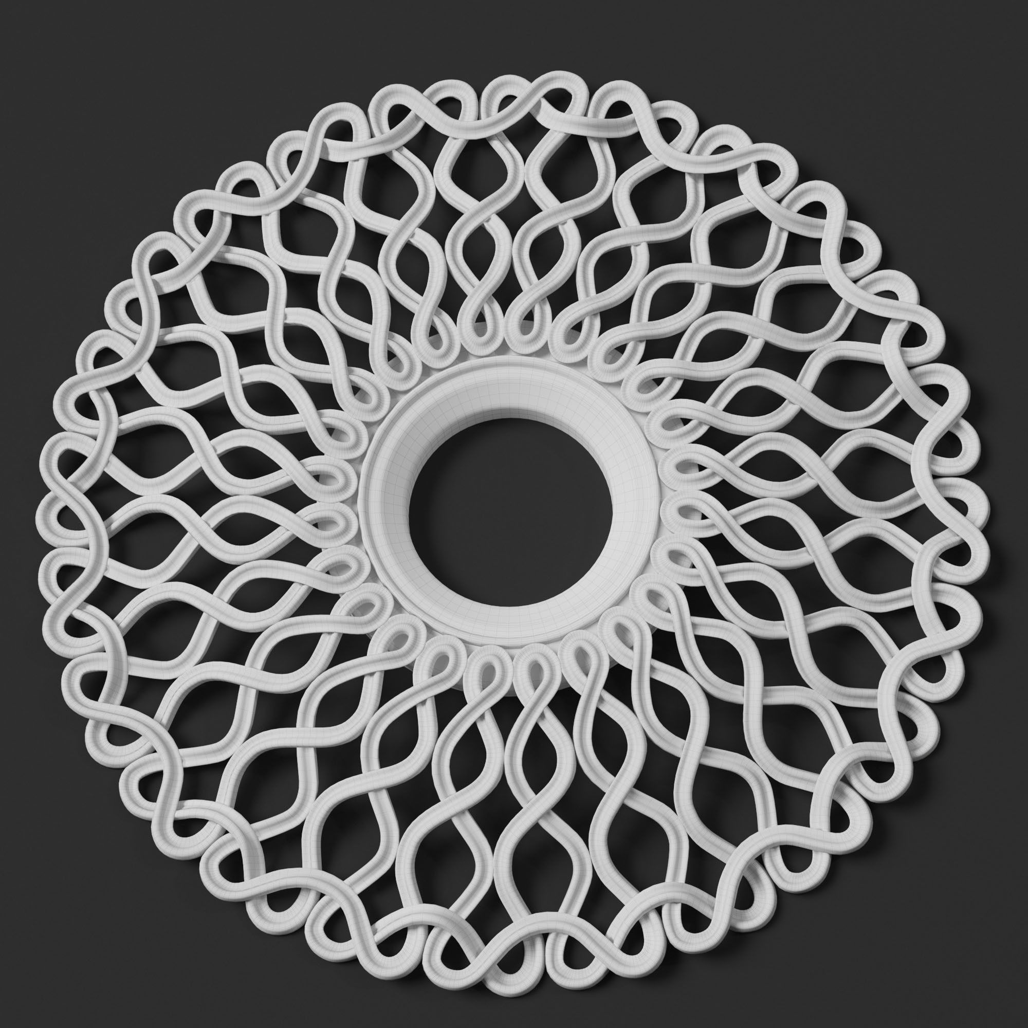 8 Ornament Circular 3Dmodel  Brush alpha 3D model_25