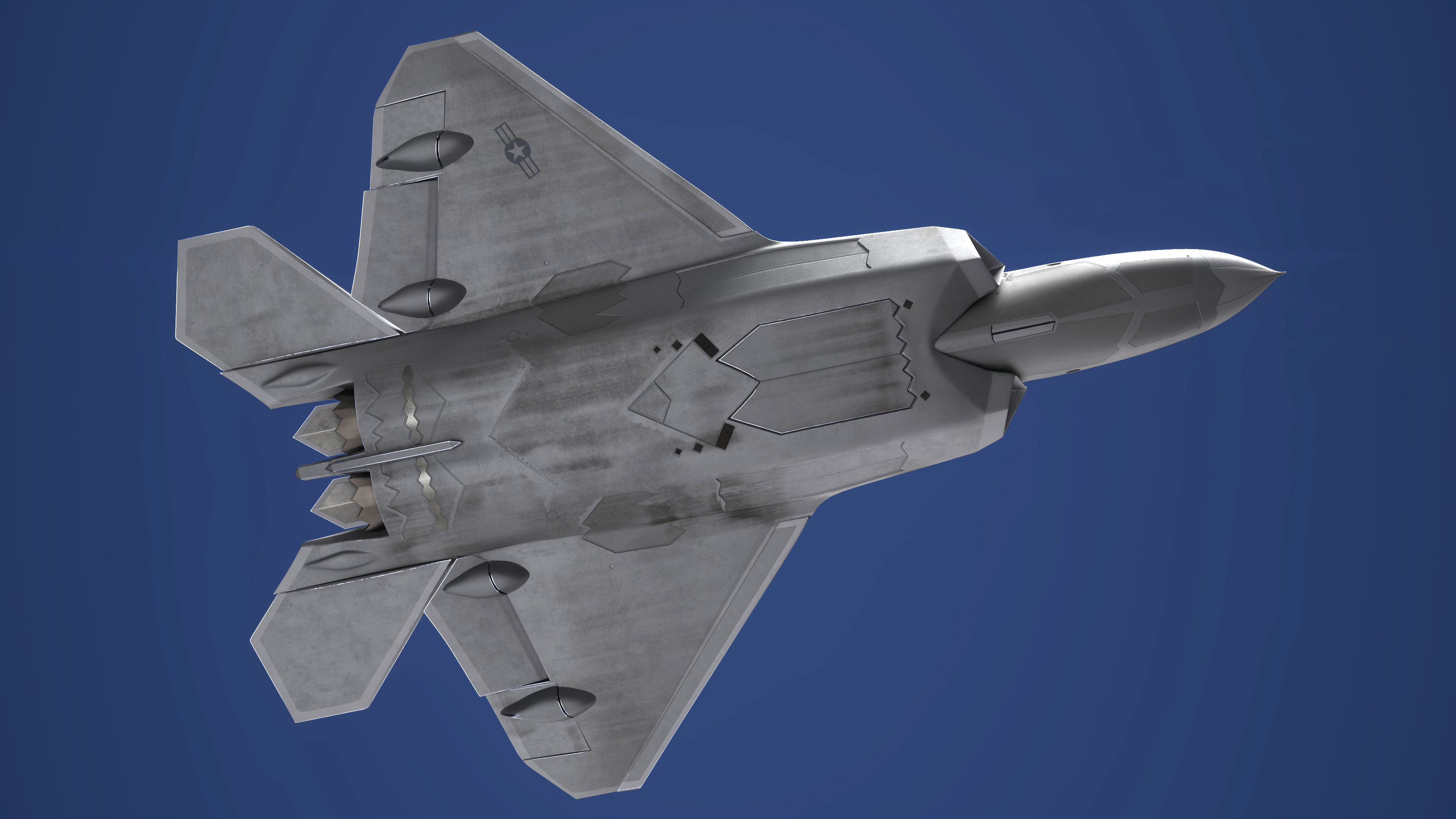 Military Aircraft - Vanguard of the Skies 3D model_2
