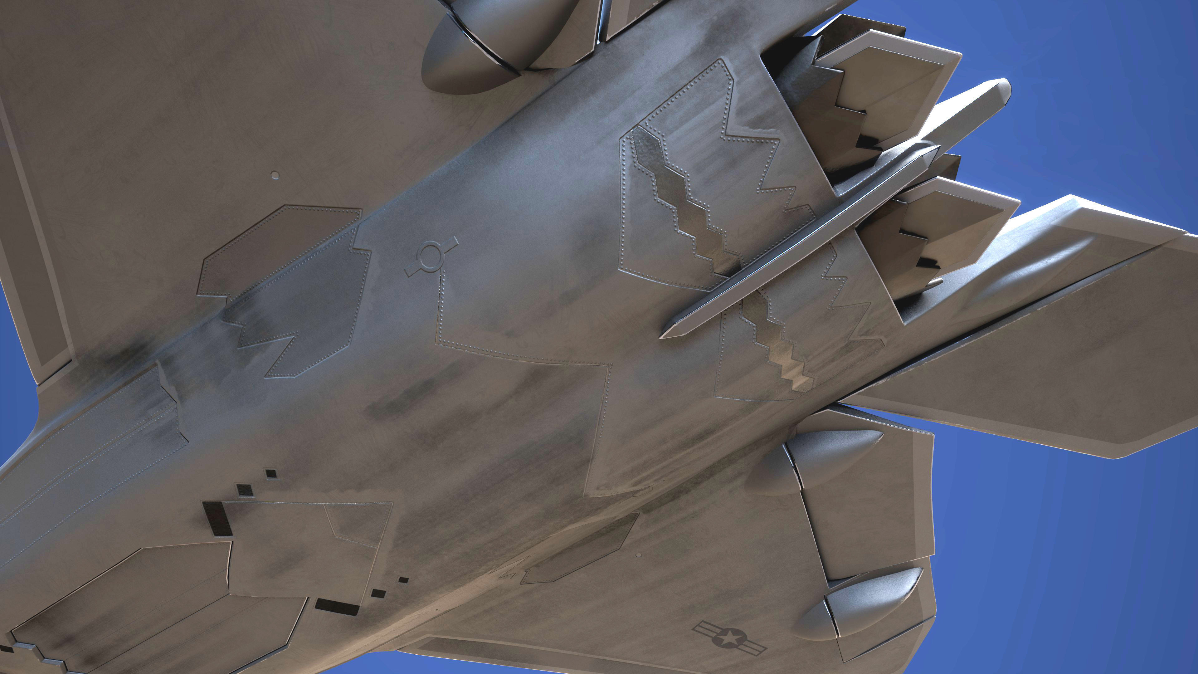 Military Aircraft - Vanguard of the Skies 3D model_10
